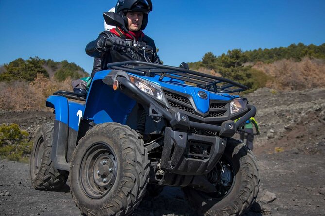 1 1/2 - 2 Hours Guided Excursion of Etna by Quad - The lava flow cave stop: the moment it becomes real