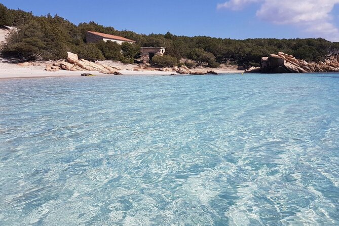 1-Catamaran tour to the Maddalena Archipelago from Cannigione - Razzoli and Santa Maria in the national park: cliffs, convent, and a lighthouse view