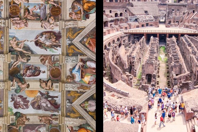 1-Day Rome: Vatican & Colosseum Tour with Transport - Lunch stop: time to refuel, but not a sit-down escape