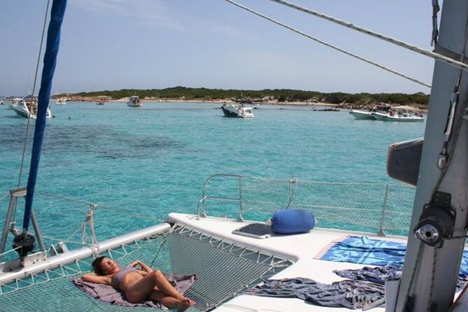 2-Catamaran tour from Cannigione to the Maddalena Archipelago - What you get onboard: lunch, aperitif, drinks, and included snorkeling gear