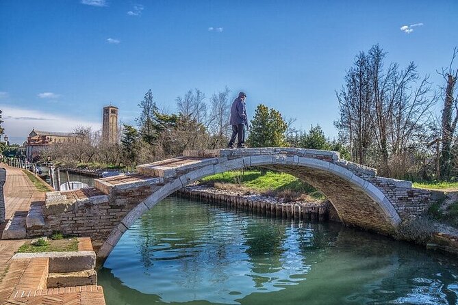 4 hours Private Boat Tour to Murano, Burano with local real guide - San Francesco del Deserto and the Devil’s Bridge area: what you’re really looking at