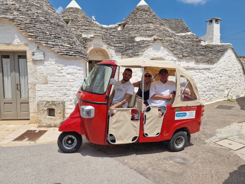 Alberobello: Private Tuk Tuk Tour with Audio Guide - Why Alberobello Feels Easier From a Tuk Tuk