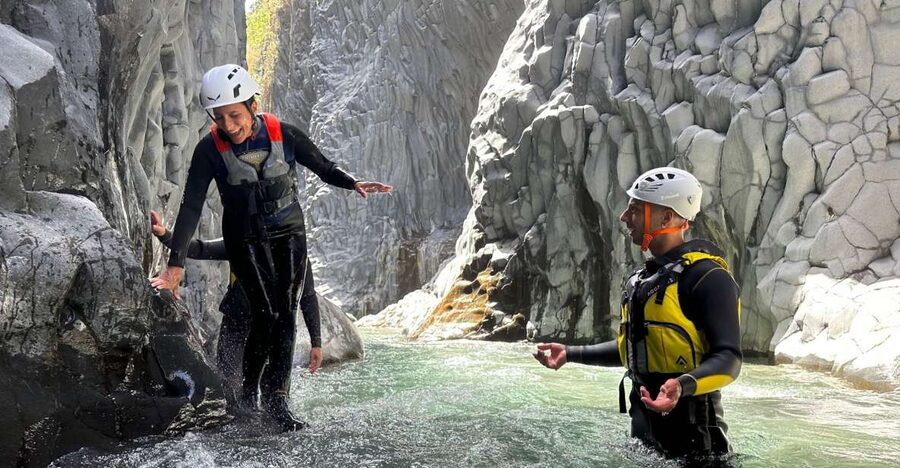 Alcantara River and Gorges: Bodyrafting Experience - Gole dellAlcantara Photo Stop: The Gorge From the Right Angle