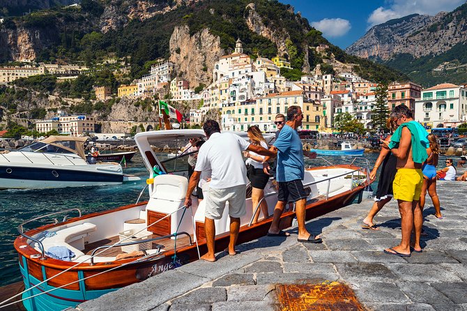 Amalfi Coast Boat Tour from Sorrento with Positano Visit - Positano time on your own: cliffs, stairs, and a good espresso strategy