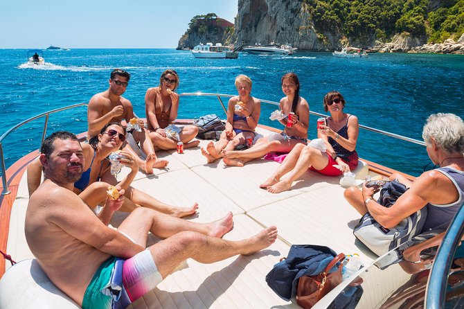 Amalfi Coast Boat Tour from Sorrento with Positano Visit - On-board comfort: Wi-Fi, stereo, drinks, and the small-group energy