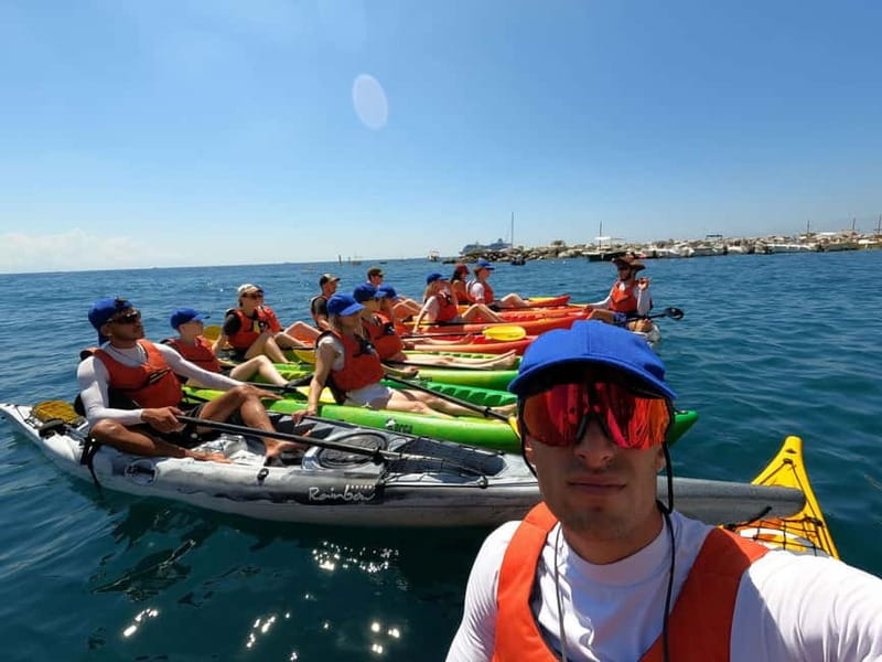 Amalfi Coast: Kayak & Snorkeling tour, sea caves and beach - A 3.5-hour kayak-and-snorkel route from Maiori