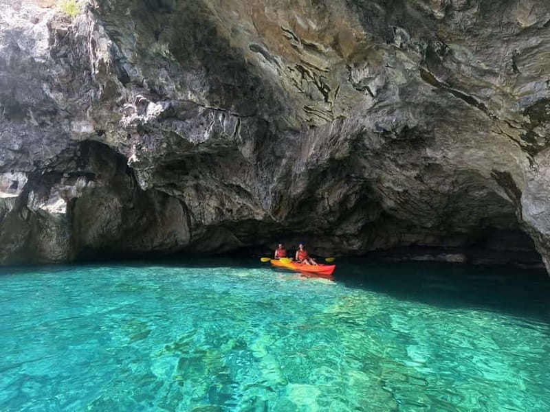 Amalfi Coast: Kayak & Snorkeling tour, sea caves and beach - Paddle past Minori, cave country, and the Marmorata waterfall