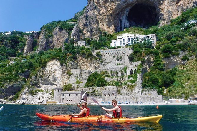 Amalfi Coast Kayak Tour: Explore Caves, Arches & Hidden Beaches - Beach pauses, snorkeling, and the “just swim” mindset
