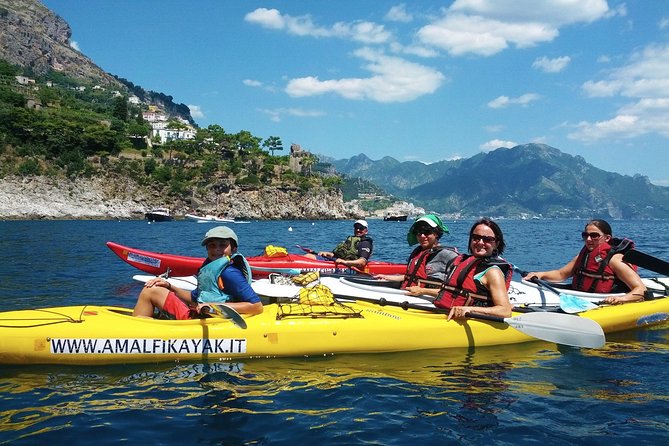 Amalfi Coast Kayak Tour: Explore Caves, Arches & Hidden Beaches - Conca dei Marini: fishermen village vibes and famous-view detours