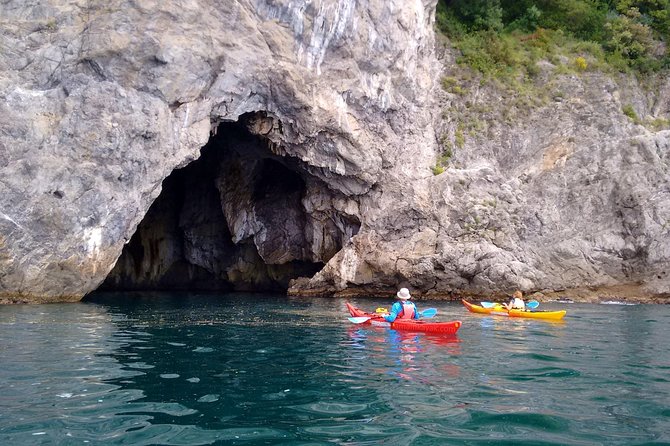 Amalfi Coast Kayak Tour: Explore Caves, Arches & Hidden Beaches - Safety, guide energy, and keeping the whole group together