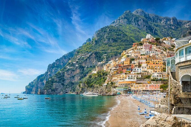 Amalfi Coast & Positano Day Trip from Rome with Coastal Cruise - Stop 2, Positano: Beaches, Shops, and a Lot of Steps