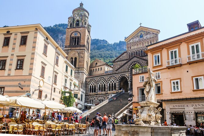 Amalfi Coast & Positano Day Trip from Rome with Coastal Cruise - The Alternative Option, Positano and Sorrento by Land (No Cruise)