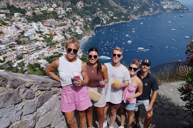 Amalfi Tour Up to 8 pp No Big Busses - Positano: beaches, Santa Maria Assunta, and streets with big views