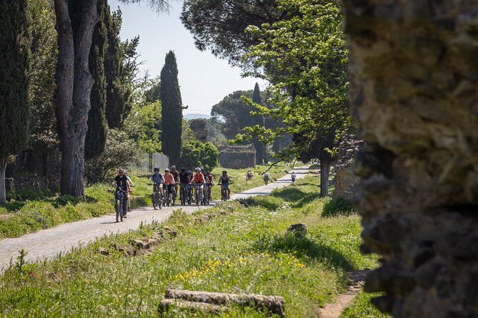 Appian Way & Aqueducts small group e-bike tour(catacombs & food) - E-bike reality check: you still need bike confidence