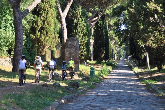 Appian Way, Catacombs and Aqueducts Park Tour with Top E-Bike - Via Appia Antica Turns From Road Into Atmosphere