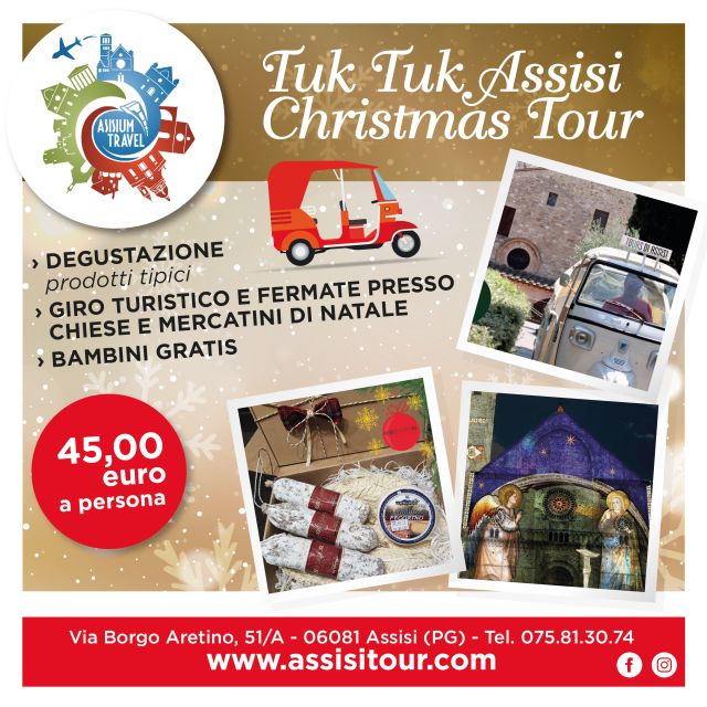 Assisi: Panoramic Tuk Tuk Tour - Quick Take