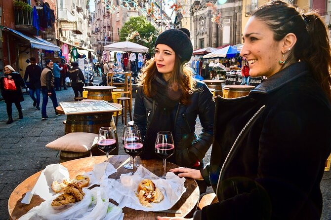 Authentic Naples Food Tour with 8+ Tastings of Pizza, Wine & More - Via San Gregorio Armeno and the Church Moment in the Piazza