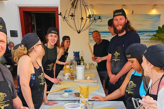 Authentic Pasta & Pizza Cooking Class with Sorrento Coast Pickup - Wine, limoncello, and music at the table: why it feels like an experience, not a transaction