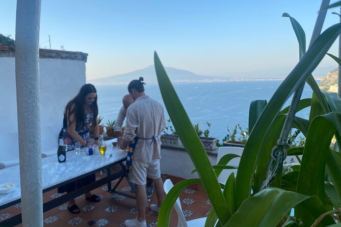 Authentic Pasta & Pizza Cooking Class with Sorrento Coast Pickup - Pizza dough and the 250-year-old oven: the technique you can taste