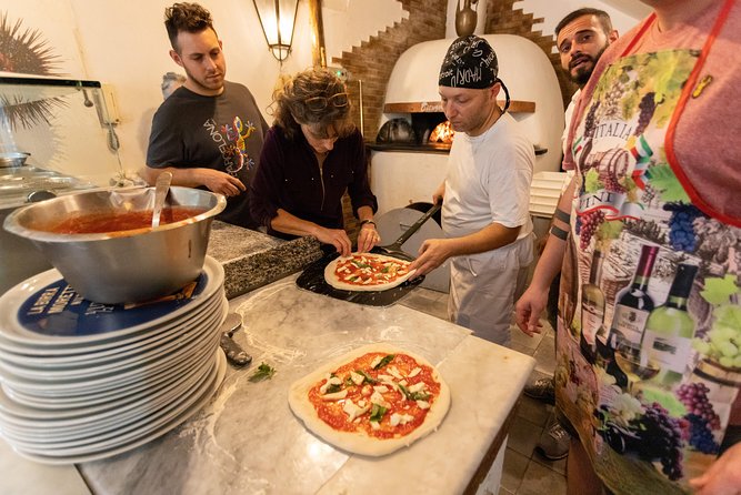 Authentic Pizza Making Class in Naples with Appetizers and Drink - Arriving at Via delle Zite and getting set up