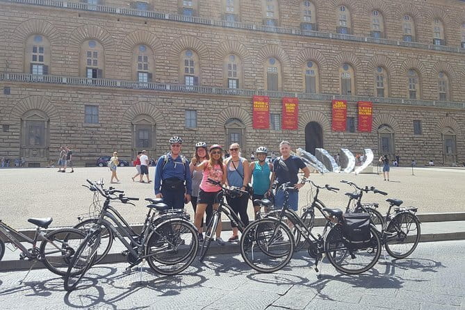 Bike Tour of Florence with Piazzale Michelangelo - Oltrarno basics: Piazza Santo Spirito and a look at the Medici power center