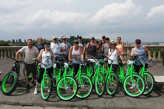 Bike Tour of Florence with Piazzale Michelangelo - Piazzale Michelangelo: the best view, and the hill factor