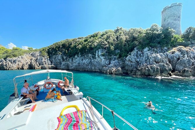 Boat excursion to Gaeta with a stop for swimming and snorkeling 2 HOURS - Castello Angioino and Monte Orlando: fortress views with a story that sticks