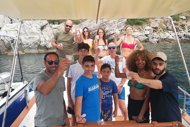 Boat tour Giardini Naxos Taormina Isola Bella Blue Grotto - Boarding Kristal Boat in Giardini Naxos: what to do before you step on