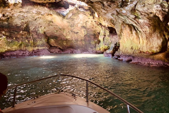 Boat tour of the Polignano a Mare caves with aperitif - Grotta Palazzese: the cave famous for dining