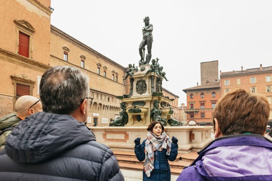 Bologna: City Center Walking Tour - Piazza Santo Stefano: the religious side trip with a contrast feel