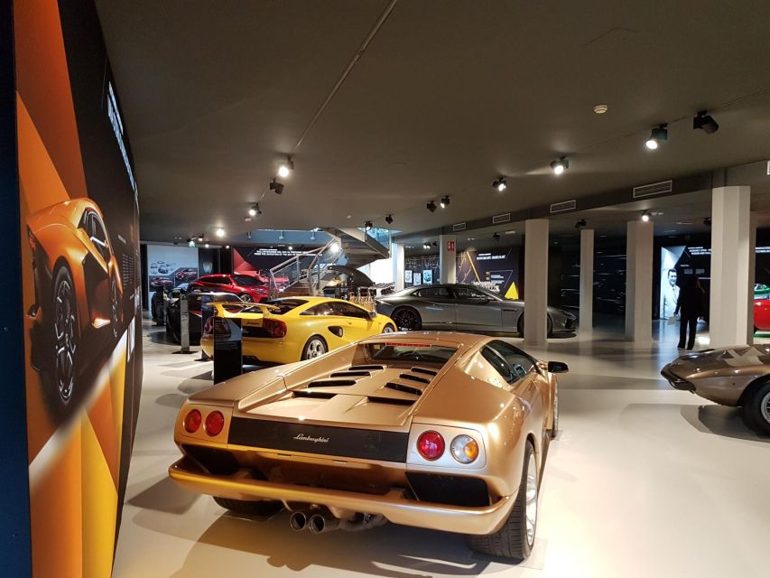Bologna: Lamborghini Museum Entrance Ticket - Hybrid Chapter: Sian and the Countach LPI 800-4