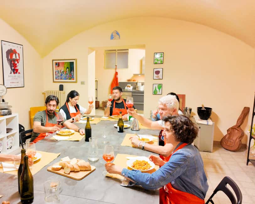 Bologna: Pasta Tagliatelle Ragu Cooking Class with Spritz - Making Tagliatelle Al Ragu, Without a Pasta Machine