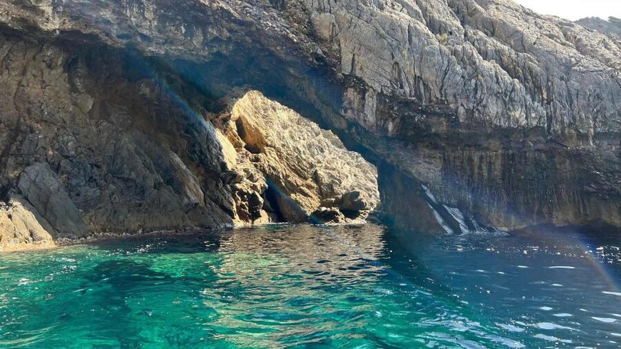 Buggerru: Half-Day Dinghy Tour of the Sardinian South Coast - Pan di Zucchero islet: the second swim stop payoff