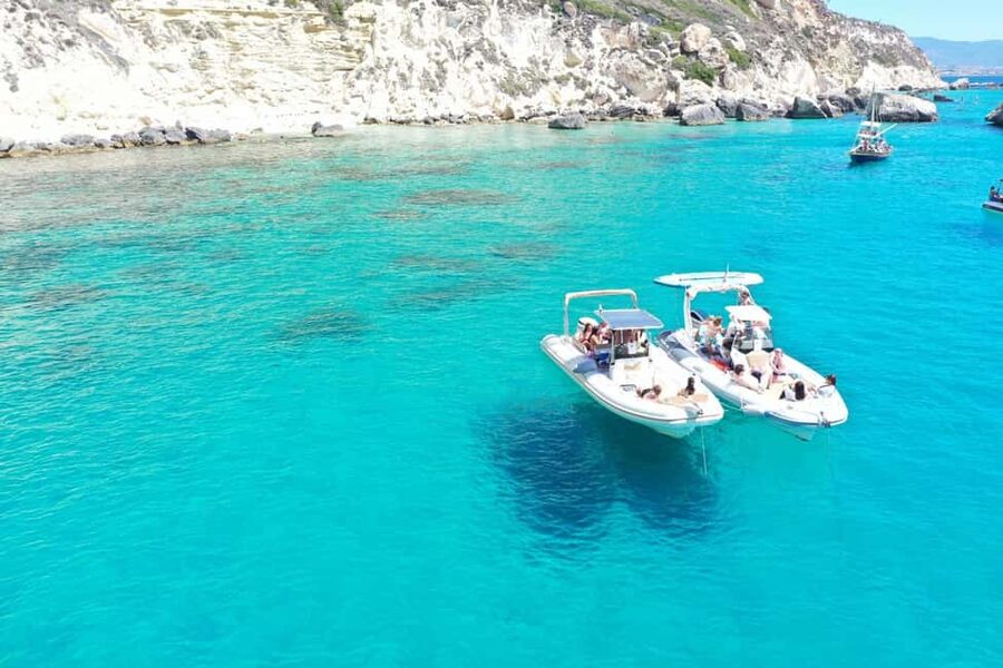 Cagliari: Boat Tour, 4 Stops, Swim, Snorkeling, & 1 Spritz - Getting to Bacan Cagliari and what the RIB ride feels like