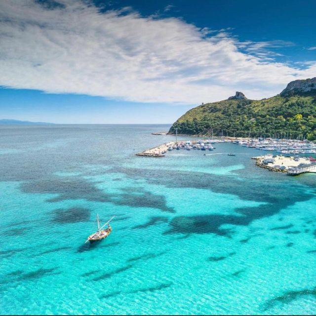 Cagliari: Boat Tour with Swim Stops, Snorkeling, & Aperitif - Boarding at Marina Piccola and What the Gozzo Experience Feels Like
