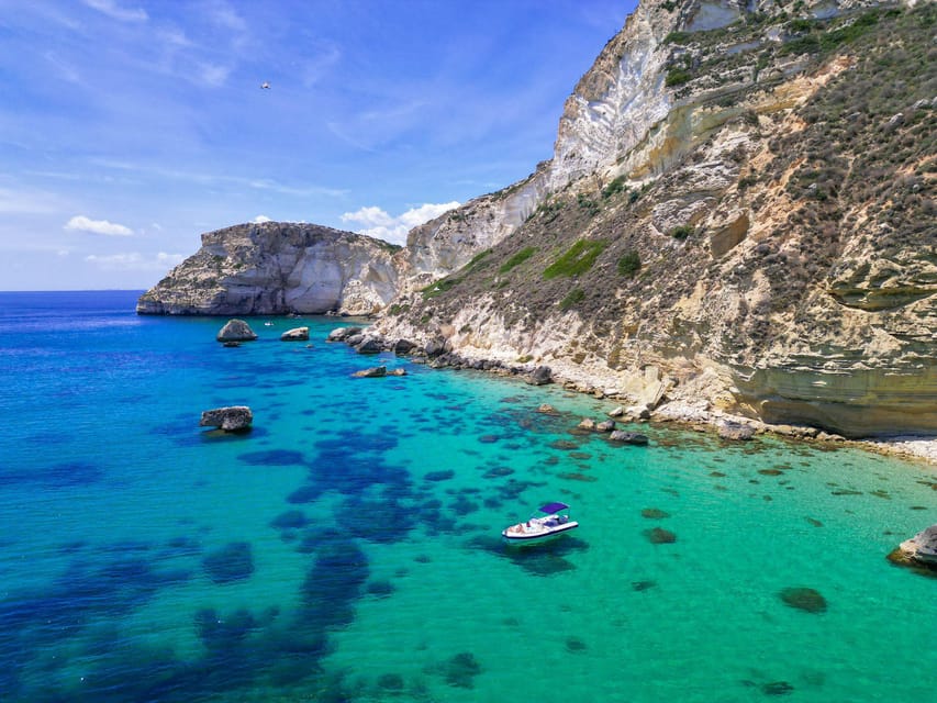 Cagliari: Devil's saddle boat tour, 4 stops and prosecco - Spiaggia Calamosca: 25 minutes of beachy swimming breaks