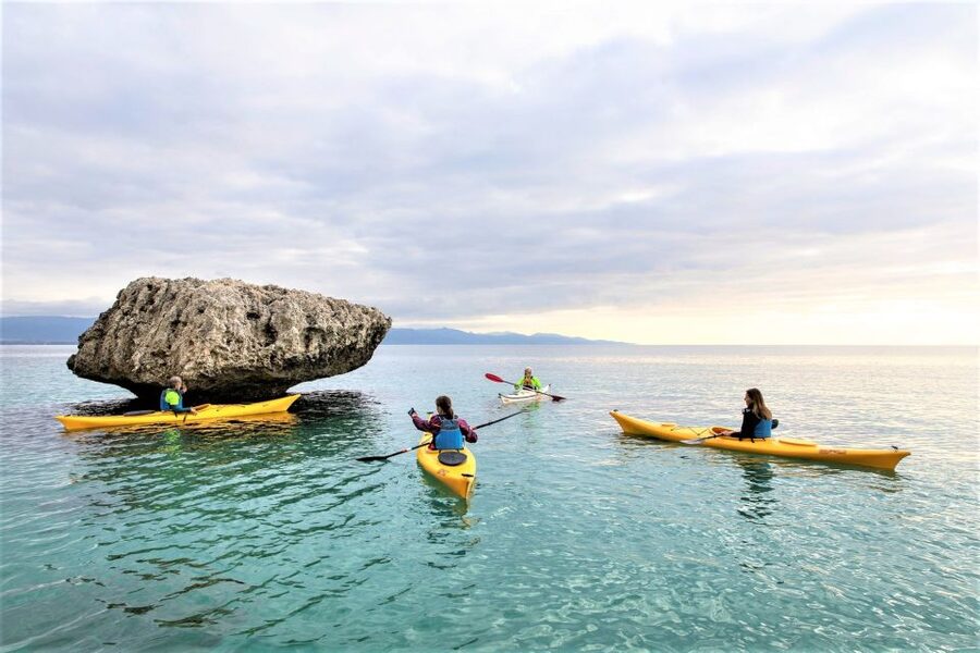 Cagliari: Guided Kayak Excursion in the Gulf of Cagliari - Kayak Coaching That Gets First-Timers Comfortable in Cagliari