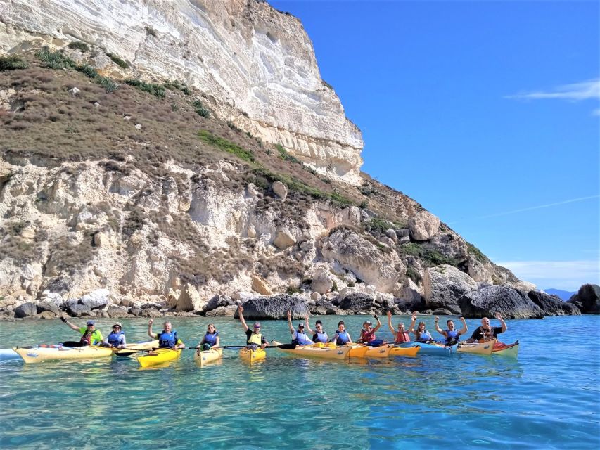 Cagliari: Guided Kayak Excursion in the Gulf of Cagliari - Capo SantElia, Cave Passages, and the Lighthouse View