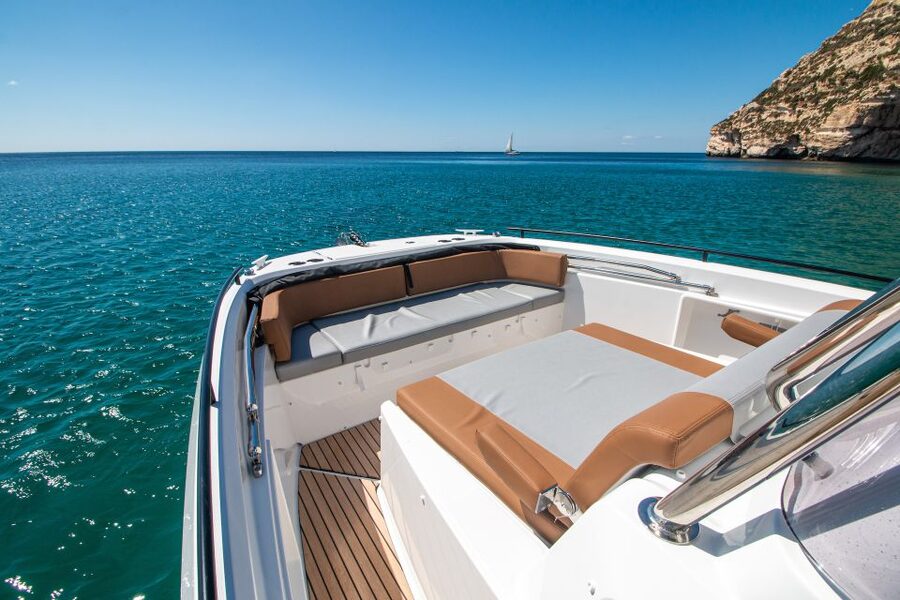 Cagliari: Luxury Motorboat Tour with 3 Swim Stops & Wine - Cala Mosca Swim Stop: Quick Snorkel Time With Maximum Reward