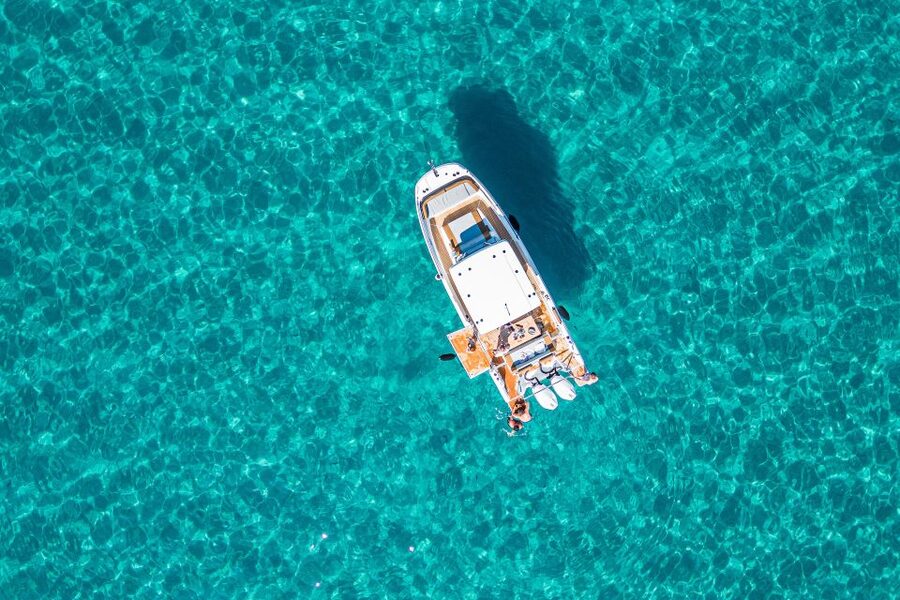 Cagliari: Luxury Motorboat Tour with 3 Swim Stops & Wine - Cala Fighera: Where You Get More Water Time and a Breather