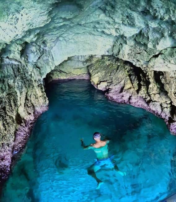 Cagliari: More Than a Boat Tour; Snack, Swim, Sip & Snorkel - Cala Fighera: More Water Time and More Fish Watching