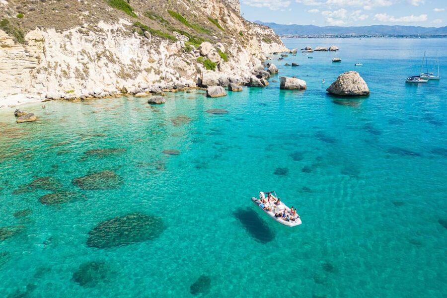 Cagliari: Zodiac Boat Tour, 3-4 SwimStops, Wine & Snorkeling - Sella del diavolo Again: Third Swim Stop and a Bigger Sense of Place