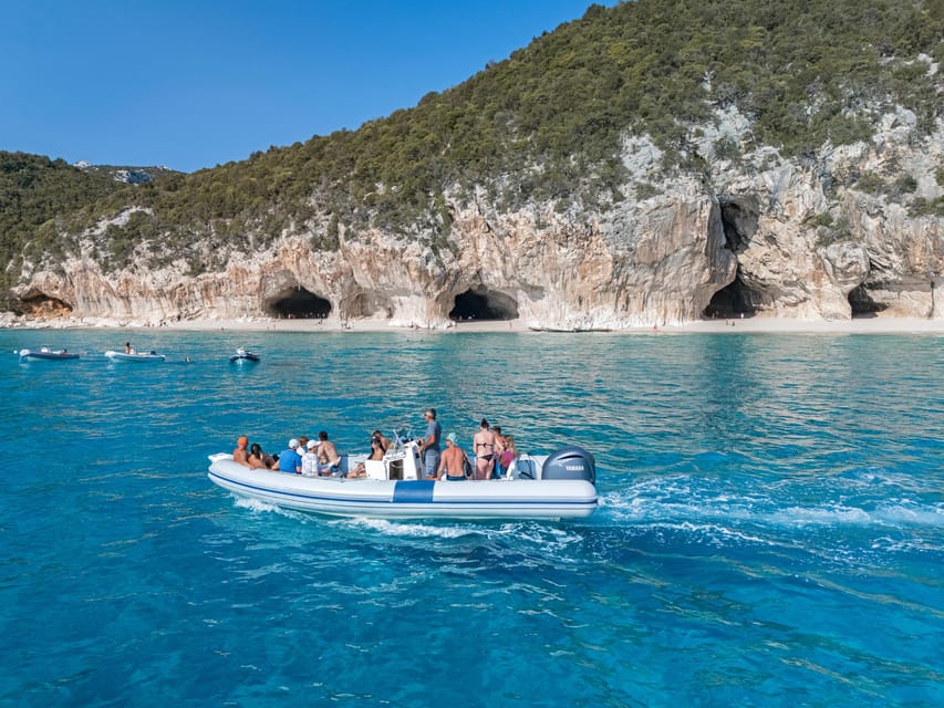 Cala Gonone: Gulf of Orosei Dinghy Cruise with Swim Stops - Cruising the Gulf of Orosei cliffs and caves