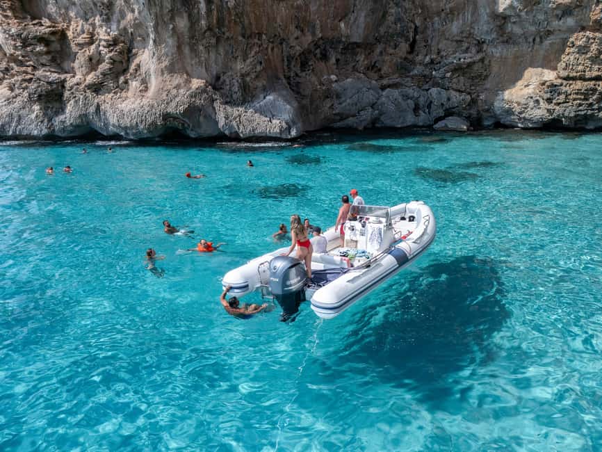 Cala Gonone: Gulf of Orosei Dinghy Cruise with Swim Stops - Swim stop highlight: Pools of Venus and Cala Goloritzé