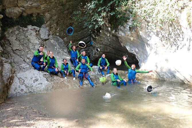 Canyoning "Gumpenfever" - beginner Canyoningtour for everyone - The adrenaline level: controlled, not chaotic