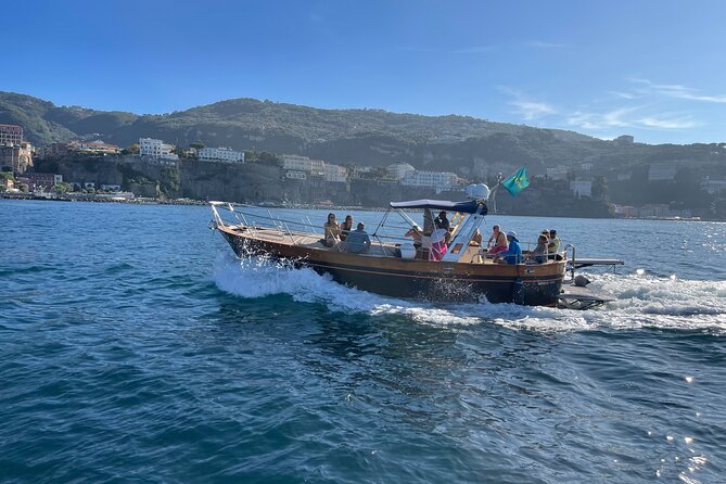 Capri Blue Grotto Small-Group Boat Day Tour From Sorrento - Meeting at Port Marina Piccola and cruising along Sorrento’s coast