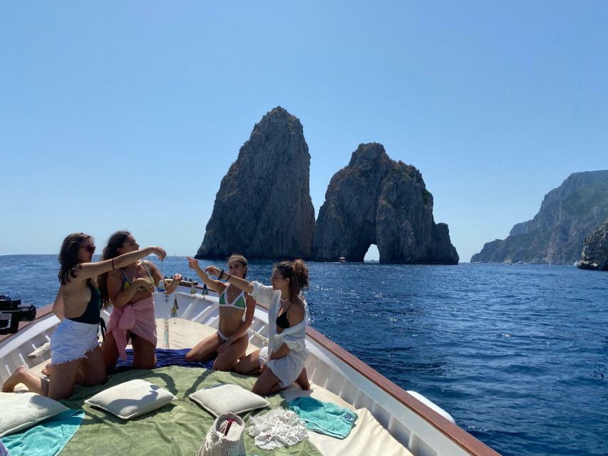 Capri: Island and Grottos Boat Cruise with Snacks and Drinks - The Swim Stop: What You’ll Really Do in the Water