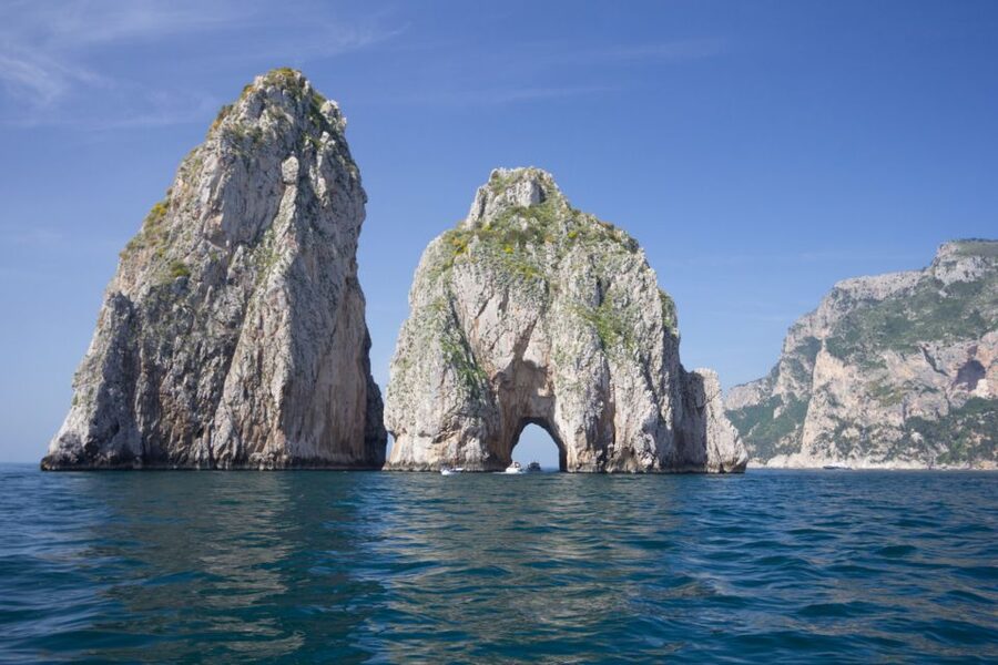 Capri: Island Sightseeing Tour with Blue Grotto Stop - Leaving Marina Grande: the fast way to get bearings on Capri