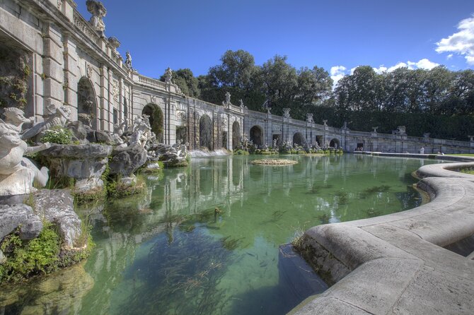 Caserta Royal Palace & Gardens Small Group Tour with Shuttle - English Gardens by Shuttle: Fountains, Myth, and Photo Breaks