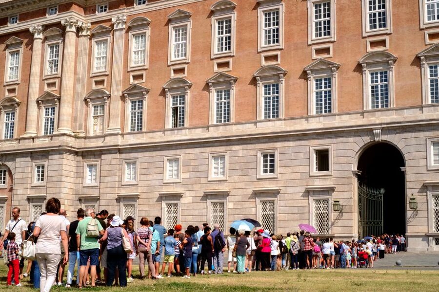 Caserta: Small-Group Royal Palace Tour - Royal Palace scale check, and why you should not wing it